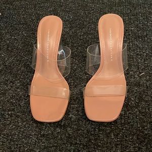 Transparent Sandal Heels